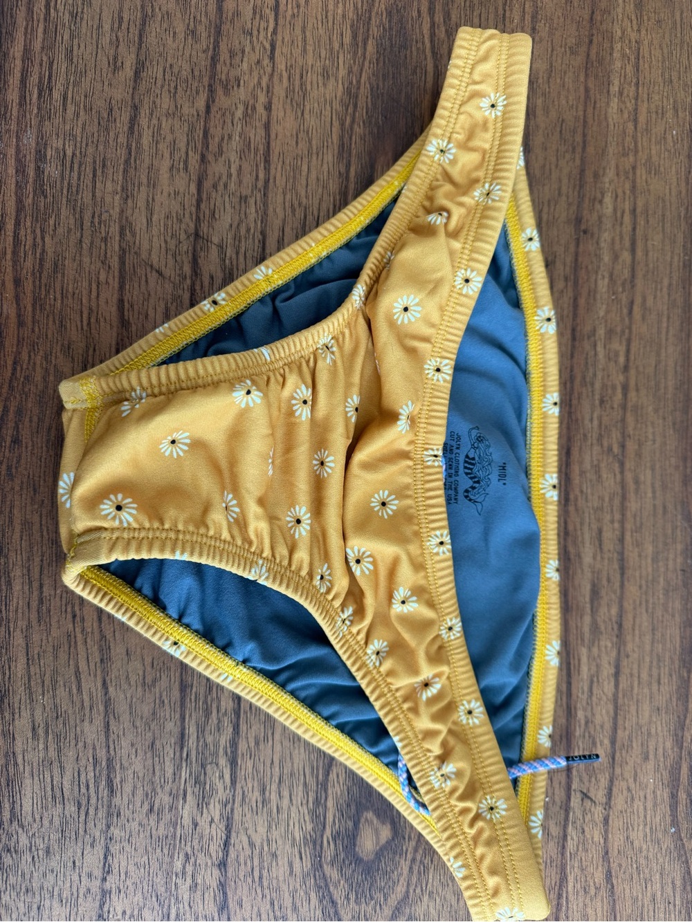 Jolyn Midl Swimsuit Bottoms - Yellow Daisy